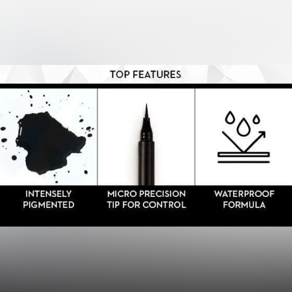 New/Sealed Sugar Wingman Waterproof Microliner Precision Eyeliner I’ll Be Black - Picture 8 of 16